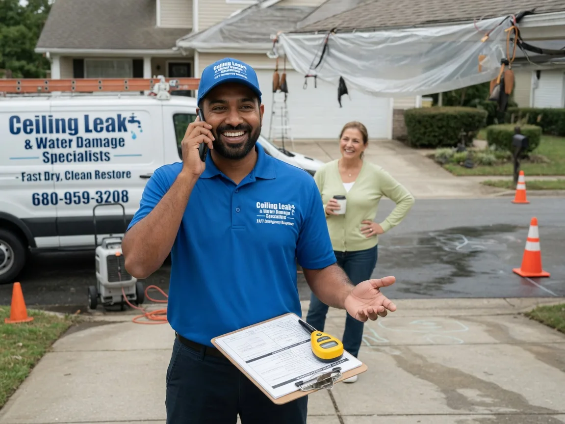 Ceiling Leak Cleanup Cumbola, PA FAQs